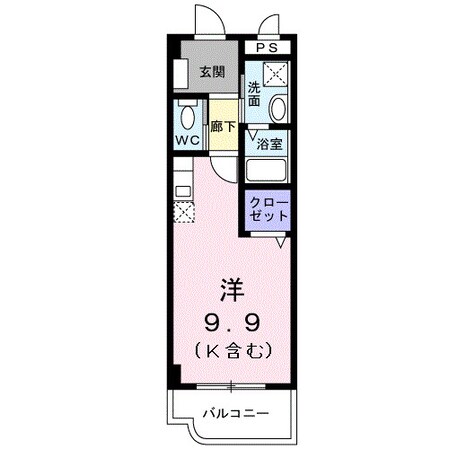 エスポワール　アゲダの物件間取画像